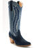 Image #1 - Idyllwind Women's Sawtelle Denim Tall Western Boots - Snip Toe, Navy, hi-res