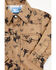 Image #2 - Cowboy Hardware Infant Boys' Vintage Bronco Print Long Sleeve Snap Onesie, Brown, hi-res