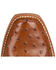 Image #6 - Tony Lama Women's Zaire Exotic Full Quill Ostrich Western Boots - Square Toe, Cognac, hi-res