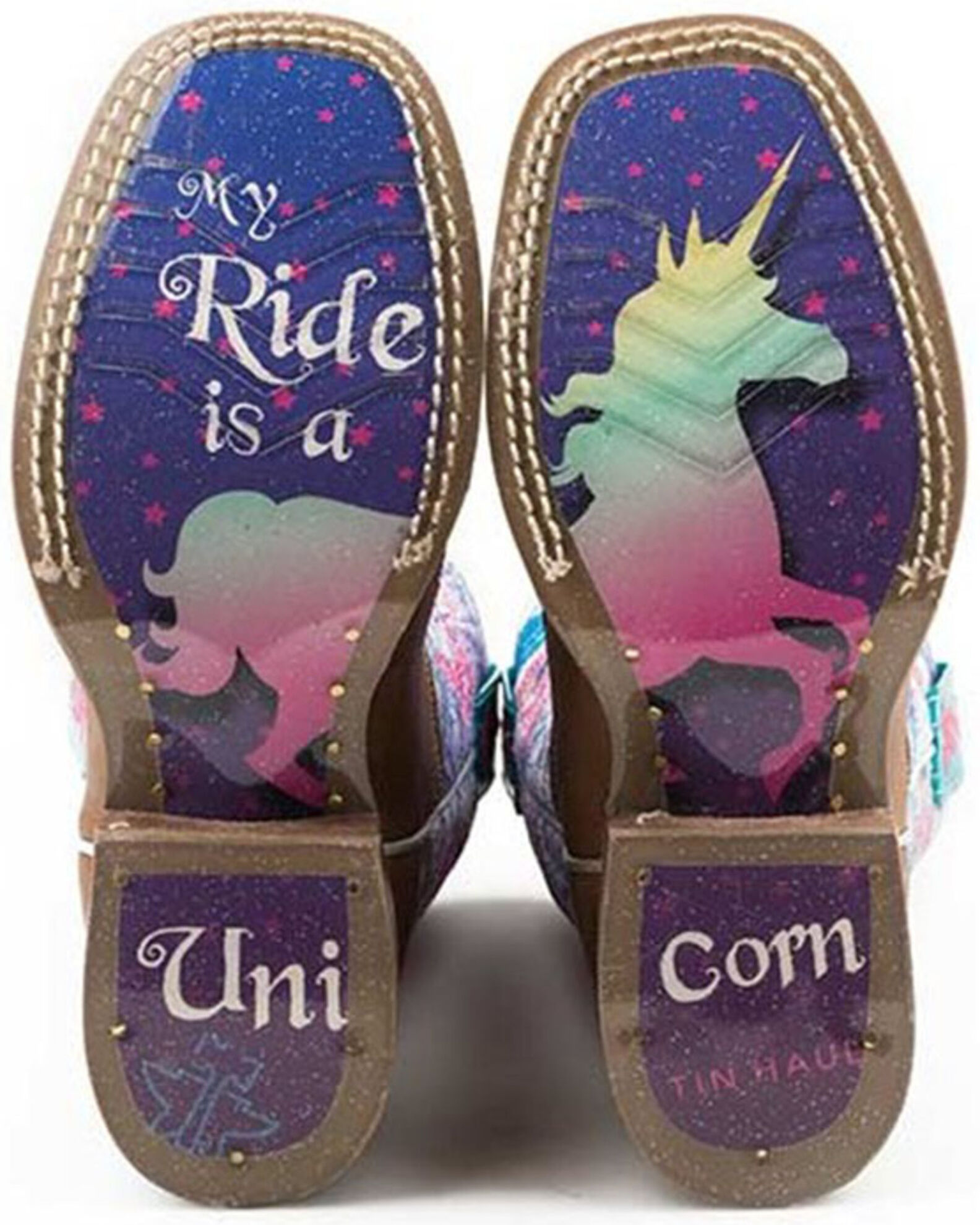 Unicorn cowgirl boots on sale
