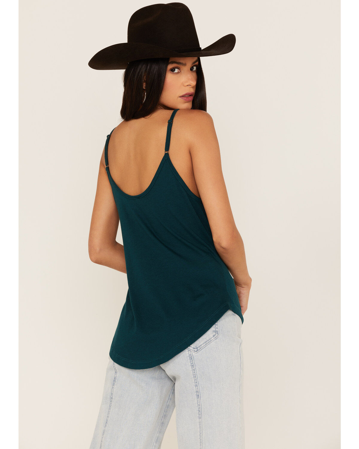 Image #4 - Shyanne Women's Cross Front Jersey Tank Top, , hi-res