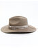 Shyanne Women's Wool Felt Paisley Bandana Western Hat, Taupe, hi-res
