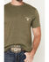 Image #4 - Ariat Men's Roped Diamond Short Sleeve Graphic T-Shirt, Green, hi-res