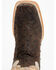 Image #6 - Tanner Mark Men's Exotic Full Quill Ostrich Western Boots - Broad Square Toe, Dark Brown, hi-res