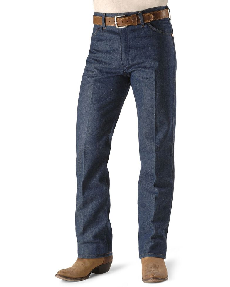 Wrangler Men's Original Fit Rigid Jeans - 38