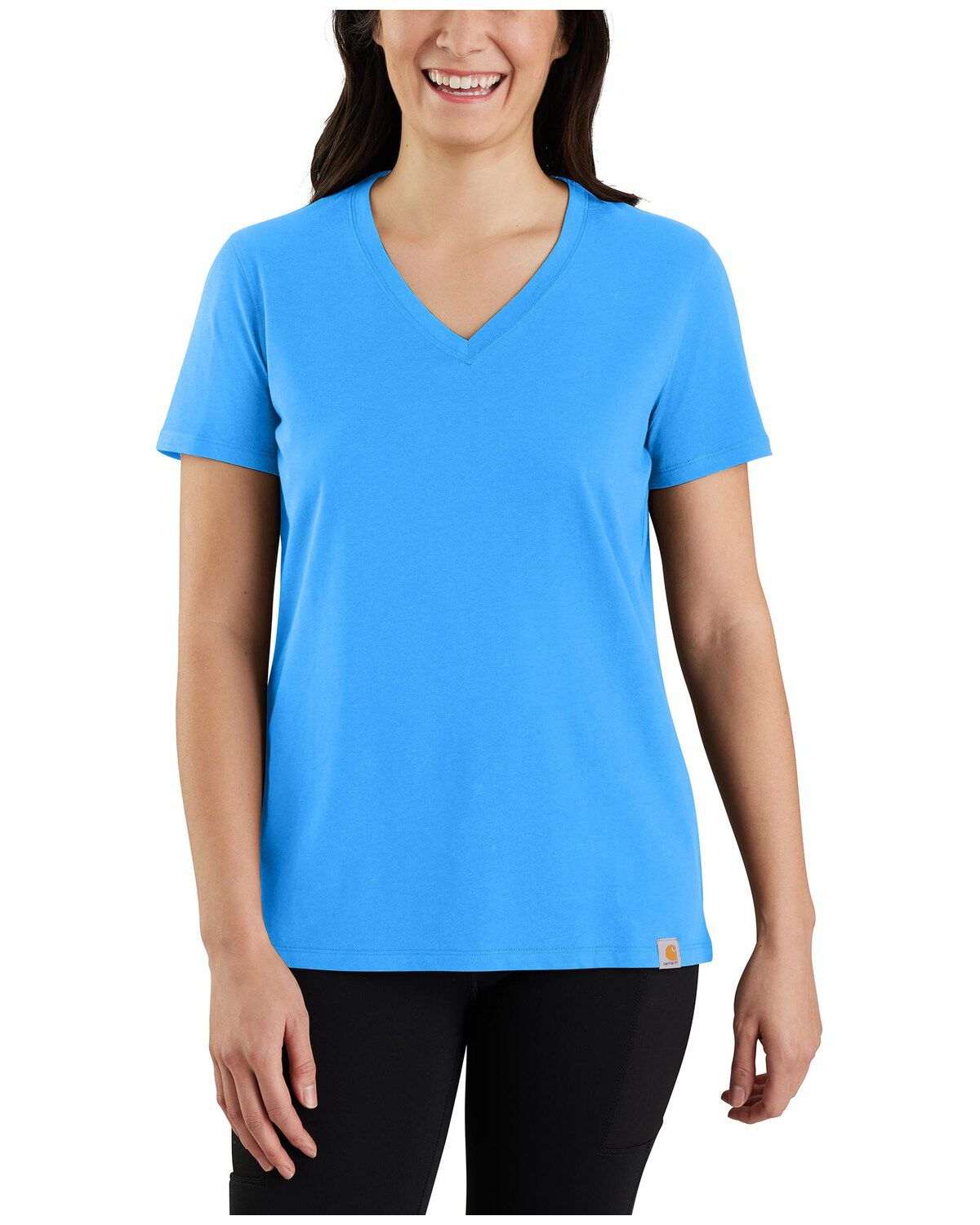 Image #1 - Carhartt Women's Relaxed Fit Lightweight Short Sleeve T-Shirt, , hi-res