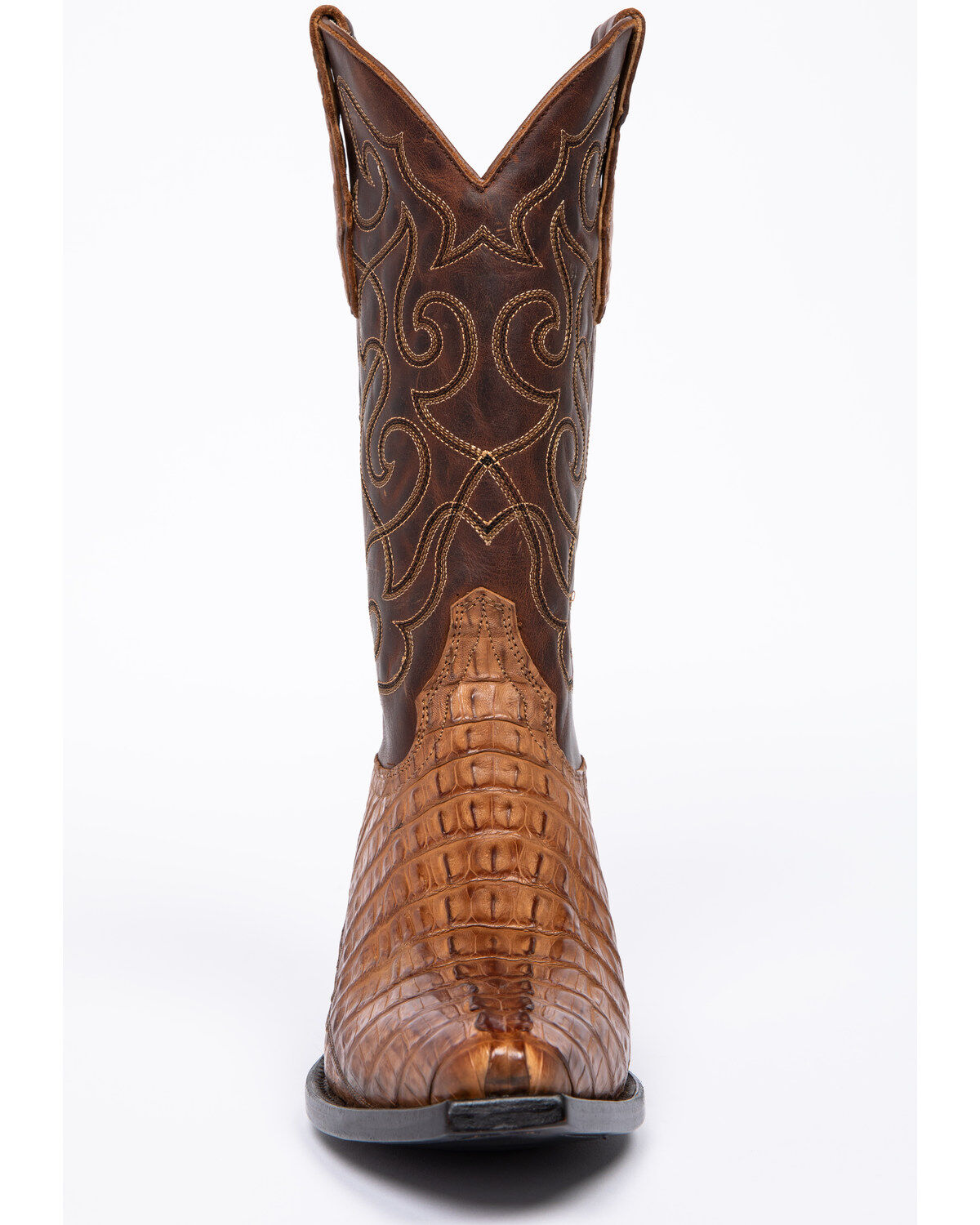 Image #4 - Moonshine Spirit Men's Rock City Fuscus Caiman Western Boots - Snip Toe, , hi-res