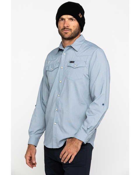 Image #3 - ATG By Wrangler Men's Bering Sea Solid Long Sleeve Western Shirt , , hi-res