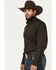 Image #2 - Cinch Men's Medallion Print Long Sleeve Button-Down Western Shirt, , hi-res