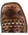Dan Post Men's 11" Navajo Buck Lace Embroidered Western Performance Boots - Broad Square Toe, Brown, hi-res