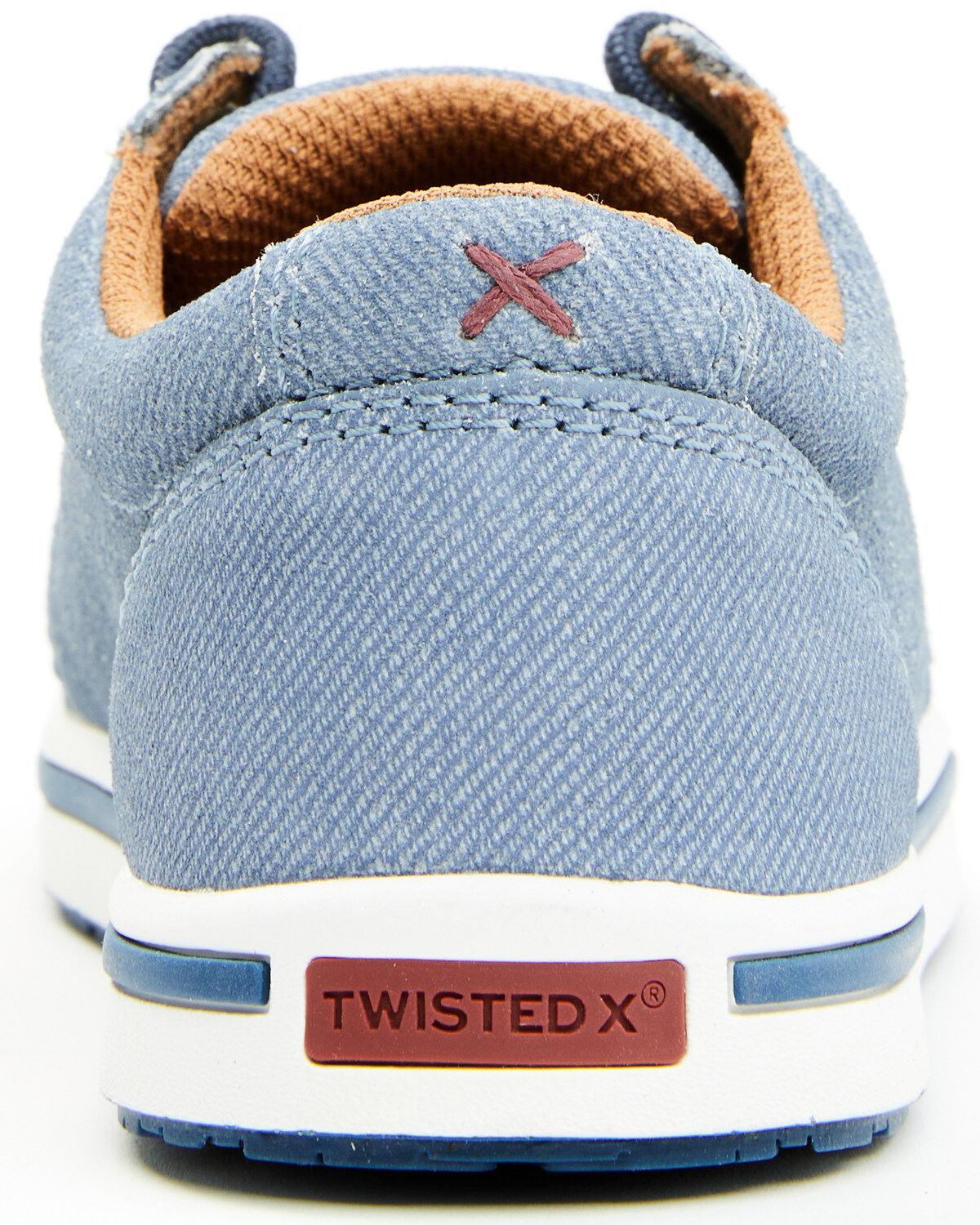 Image #5 - Wrangler By Twisted X Boys' Kicks Casual Shoes - Moc Toe, Blue, hi-res