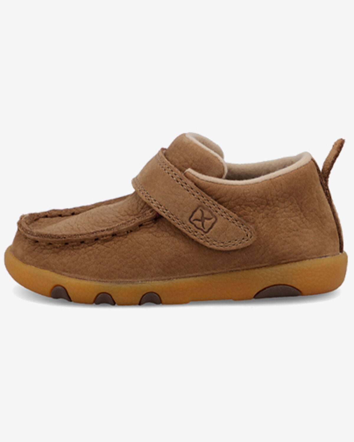 Image #3 - Twisted X Infant Kid's Driving Mocs, Camel, hi-res