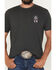 Image #3 - Howitzer Men's Respect Spartan Short Sleeve Graphic T-Shirt, Black, hi-res