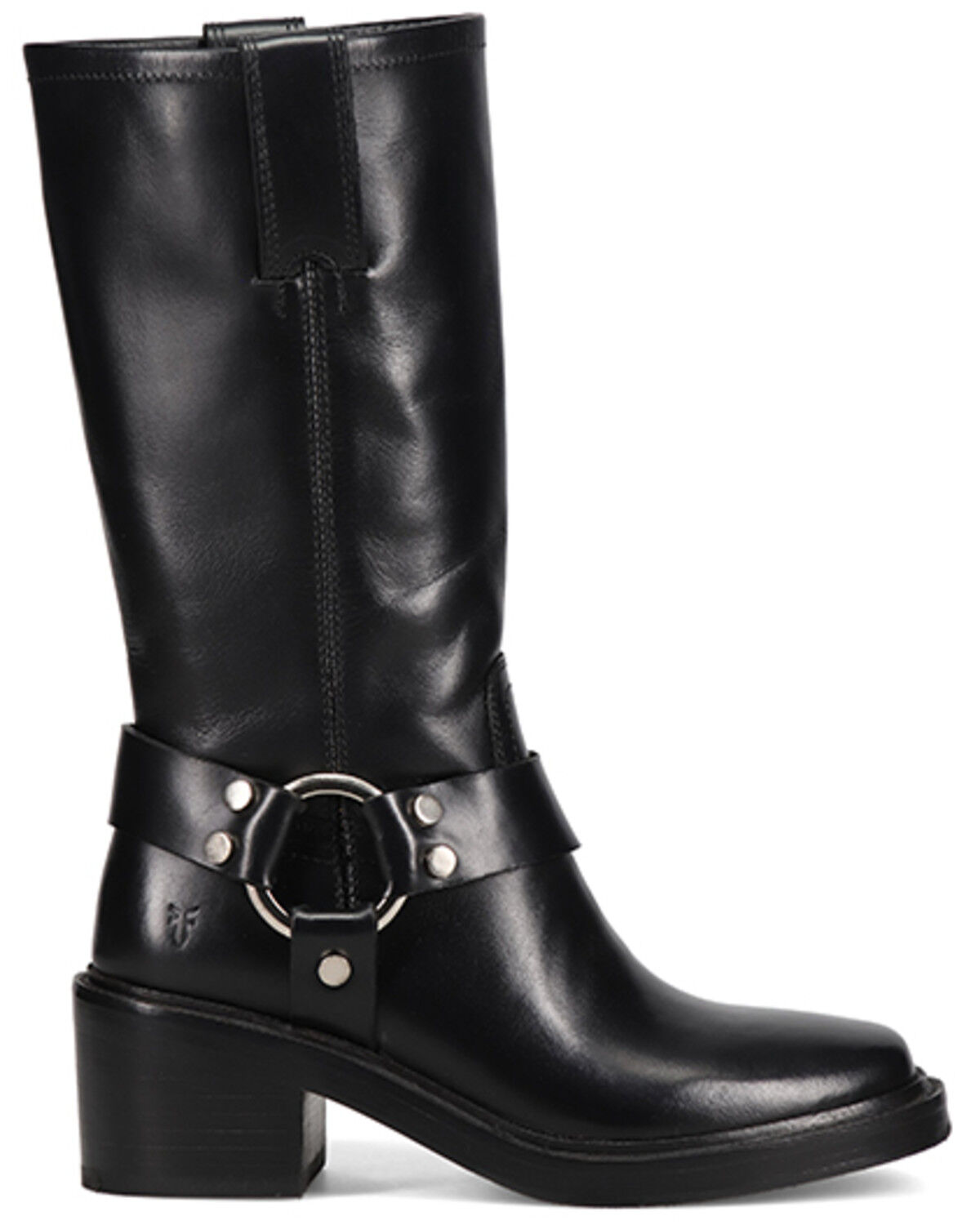Image #2 - Frye Women's Kate Harness Fashion Boots - Square Toe, Black, hi-res