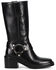 Image #2 - Frye Women's Kate Harness Fashion Boots - Square Toe, Black, hi-res