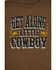 Image #2 - Cody James Toddler Boys' Get Along Little Cowboy Short Sleeve Graphic T-Shirt, Brown, hi-res
