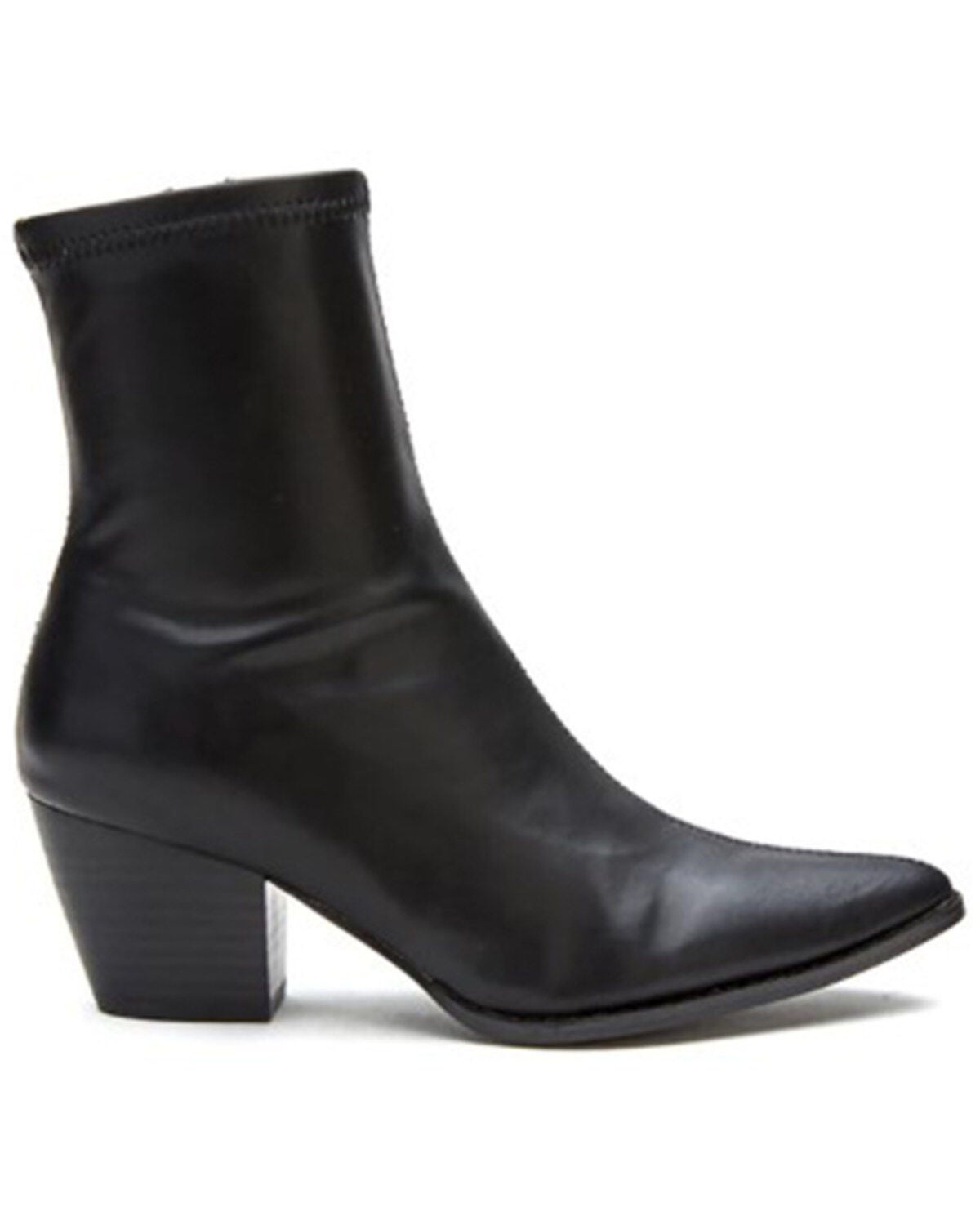 Image #2 - Matisse Women's Kyra Booties - Pointed Toe, Black, hi-res