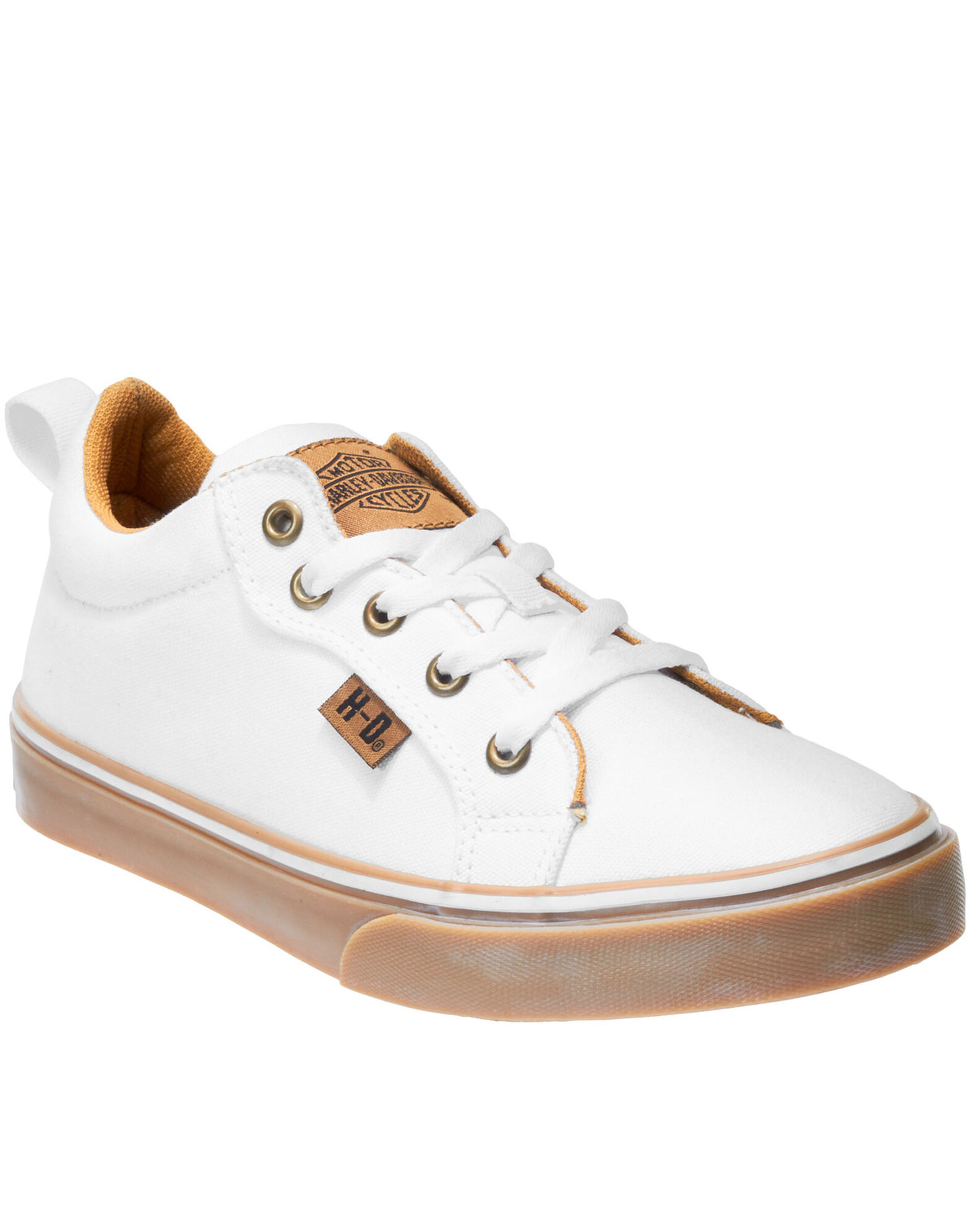 Image #1 - Harley Davidson Women's Torland Shoes, White, hi-res