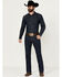 Image #1 - Cody James Men's Showdown Wash Jackson Slim Straight Stretch Denim Jeans, Dark Wash, hi-res