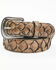 Image #1 - Cody James Men's Walker Exotic Pirarucu Belt, Brown, hi-res