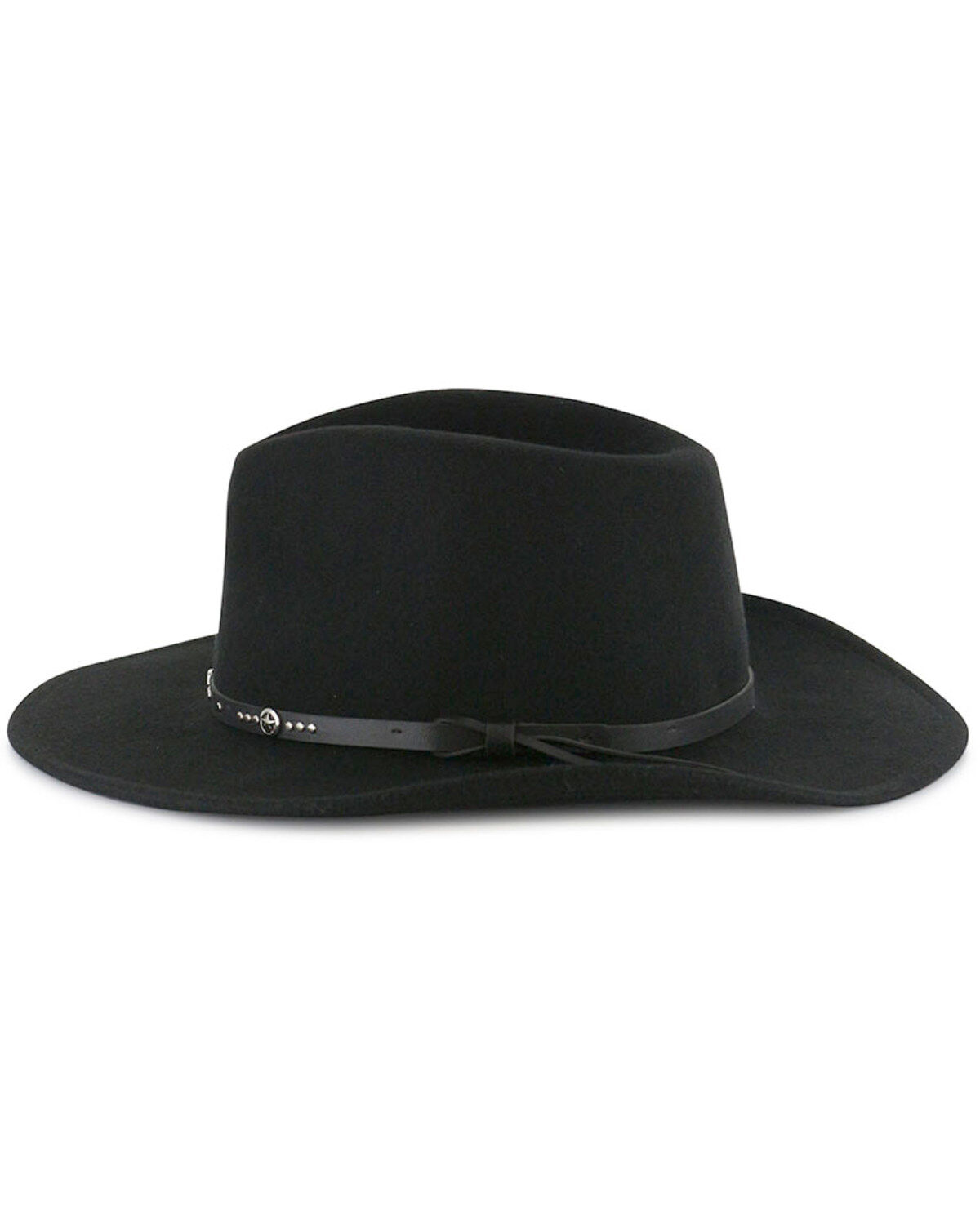 Image #5 - Cody James® Men's Sedona Wool Hat, Black, hi-res