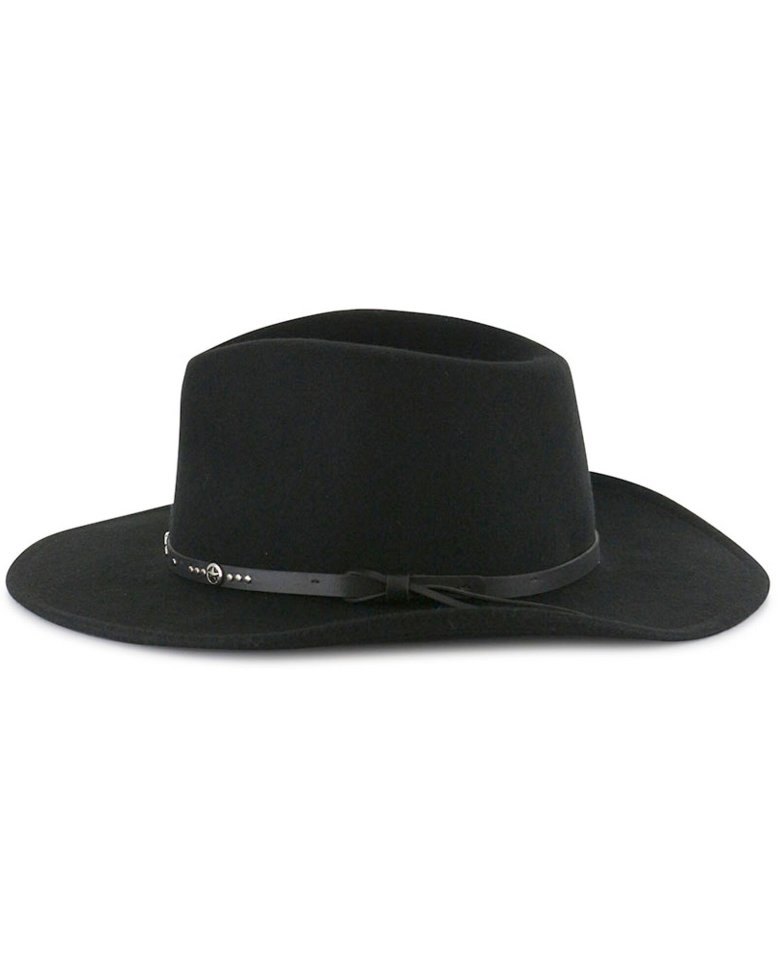 Image #5 - Cody James® Men's Sedona Wool Hat, Black, hi-res