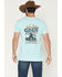 Image #1 - Cinch Men's America's Finest Farmers Short Sleeve Graphic T-Shirt, Blue, hi-res