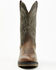 Image #4 - Double H Men's 11" Tascosa Waterproof Performance Western Boots - Round Toe, Brown, hi-res