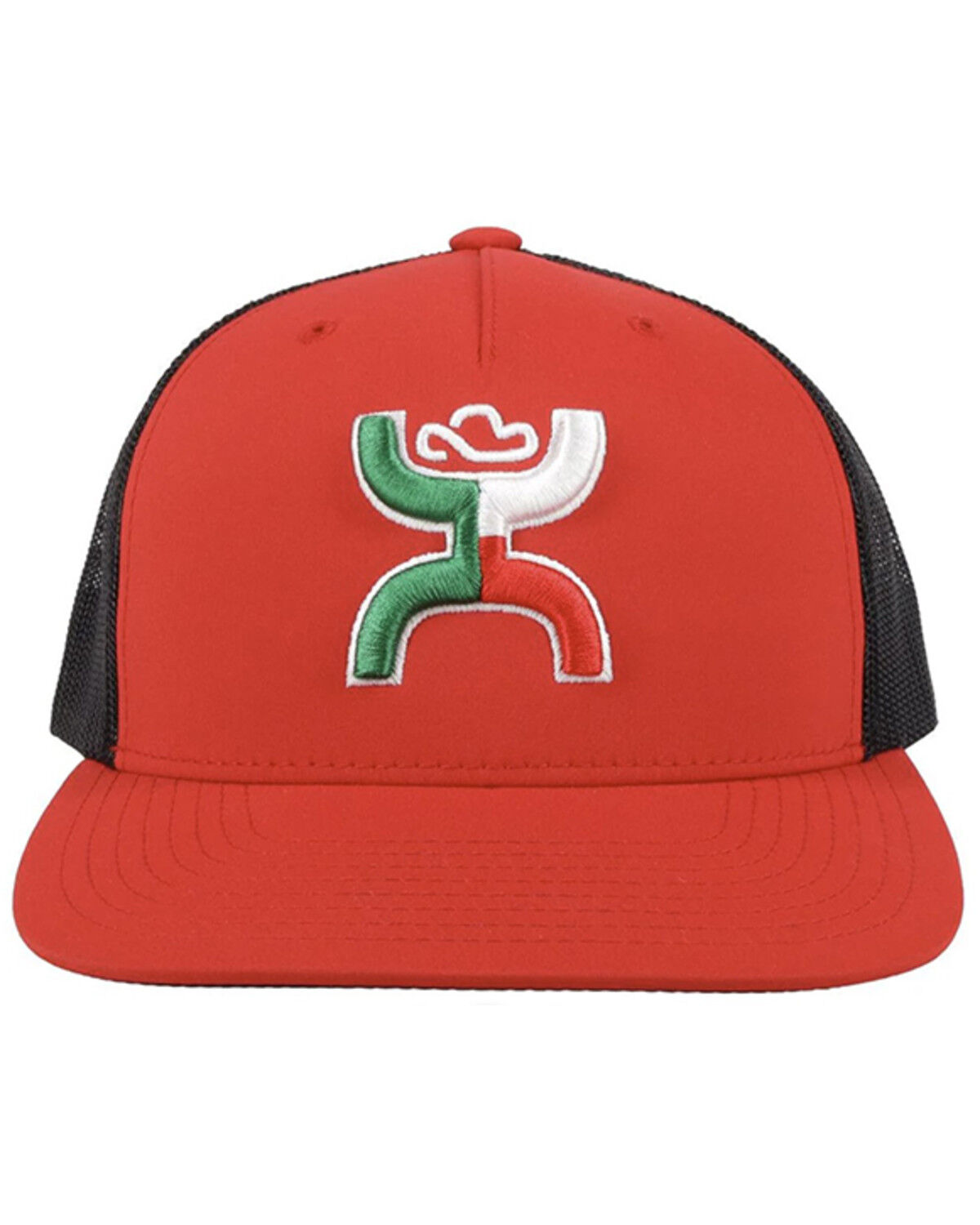 Image #3 - Hooey Boys' Boquillas Logo Ball Cap, Red, hi-res