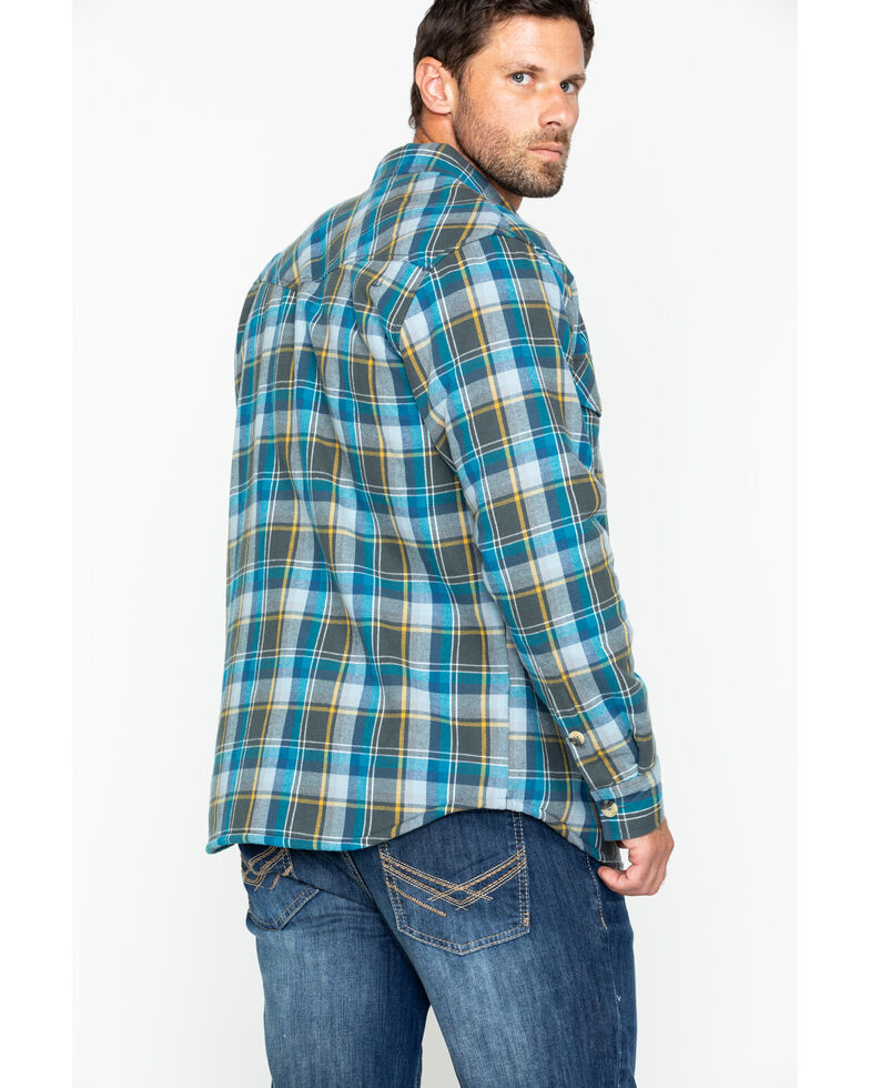 Cody James Men S Buckhorn Bonded Flannel Long Sleeve Western Shirt Jacket Boot Barn