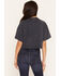 Image #4 - Daniel Diamond Women's VIP Cropped Tee, Grey, hi-res
