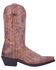Image #2 - Laredo Men's Oliver Tan Western Boots - Snip Toe, , hi-res