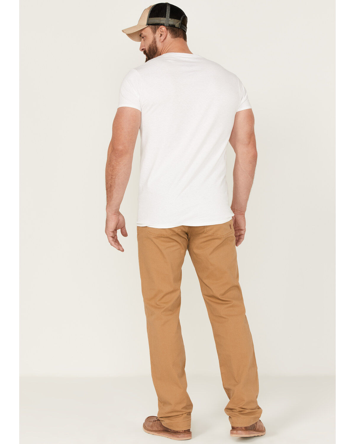 Image #3 - Brothers and Sons Men's Weathered Ripstop Slim Straight Outdoor Pants, Beige/khaki, hi-res