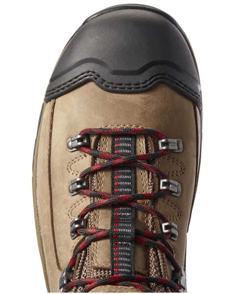 Image #4 - Ariat Men's Brown Endeavor Dark Storm Waterproof Work Boots - Composite Toe, Brown, hi-res