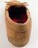 Minnetonka Genuine Moose with Fleece Lining Moccasins, Natural, hi-res