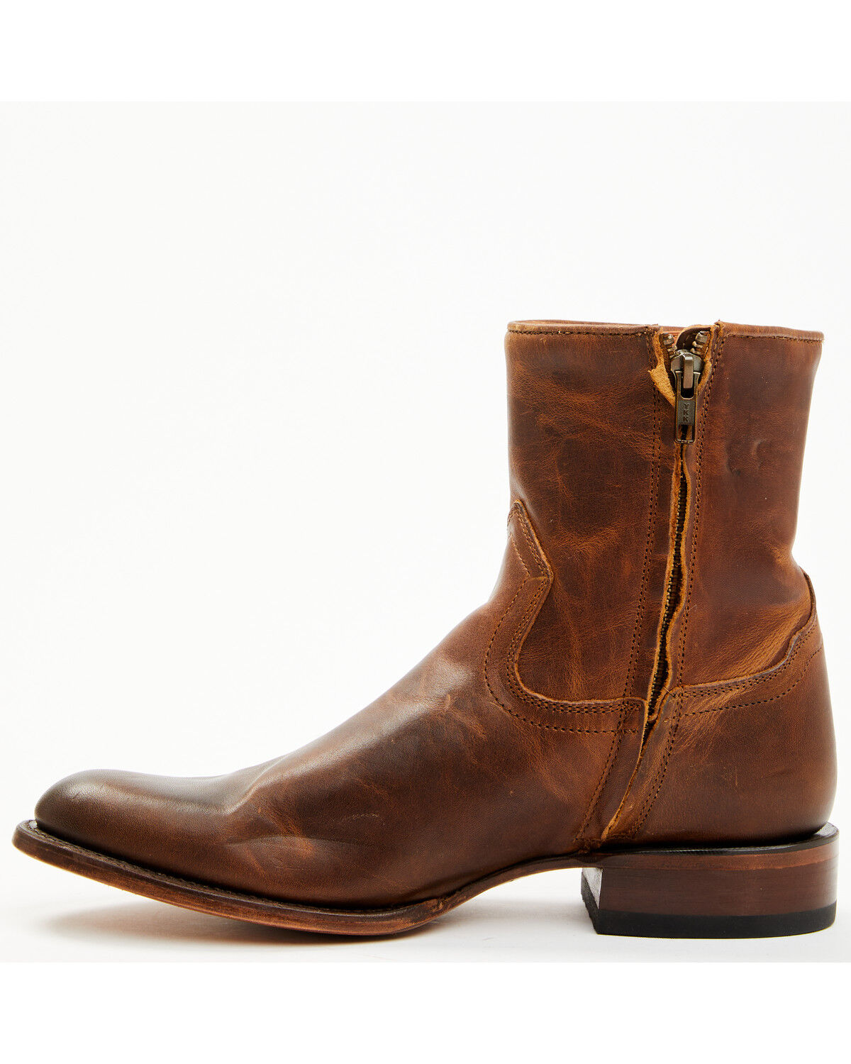 Product Name: Moonshine Spirit Men's Pancho 8" Zipper Western Boot - Medium Toe