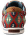 Image #4 - Twisted X Women's HOOey Loper Aztec Shoes - Moc Toe, , hi-res