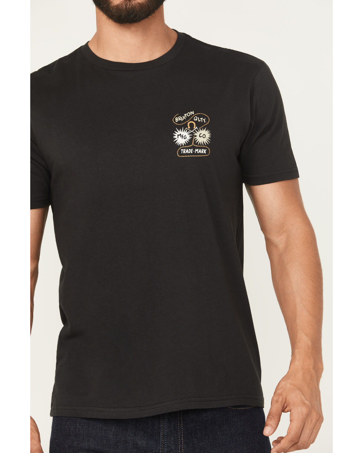 Product Name:  Brixton Men's Remo Logo Short Sleeve Graphic T-Shirt
