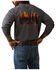 Ariat Men's Rebar FR Air Refinery Henley Long Sleeve Work Shirt - Big & Tall, Charcoal, hi-res