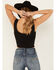 Free People Women's Don't Look Back Sleeveless Top, Black, hi-res