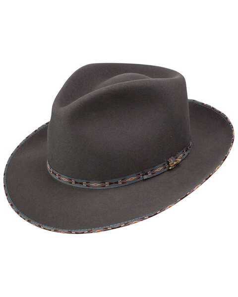 Image #1 - Stetson Men's Vangard Caribou Wool Felt Hat , , hi-res