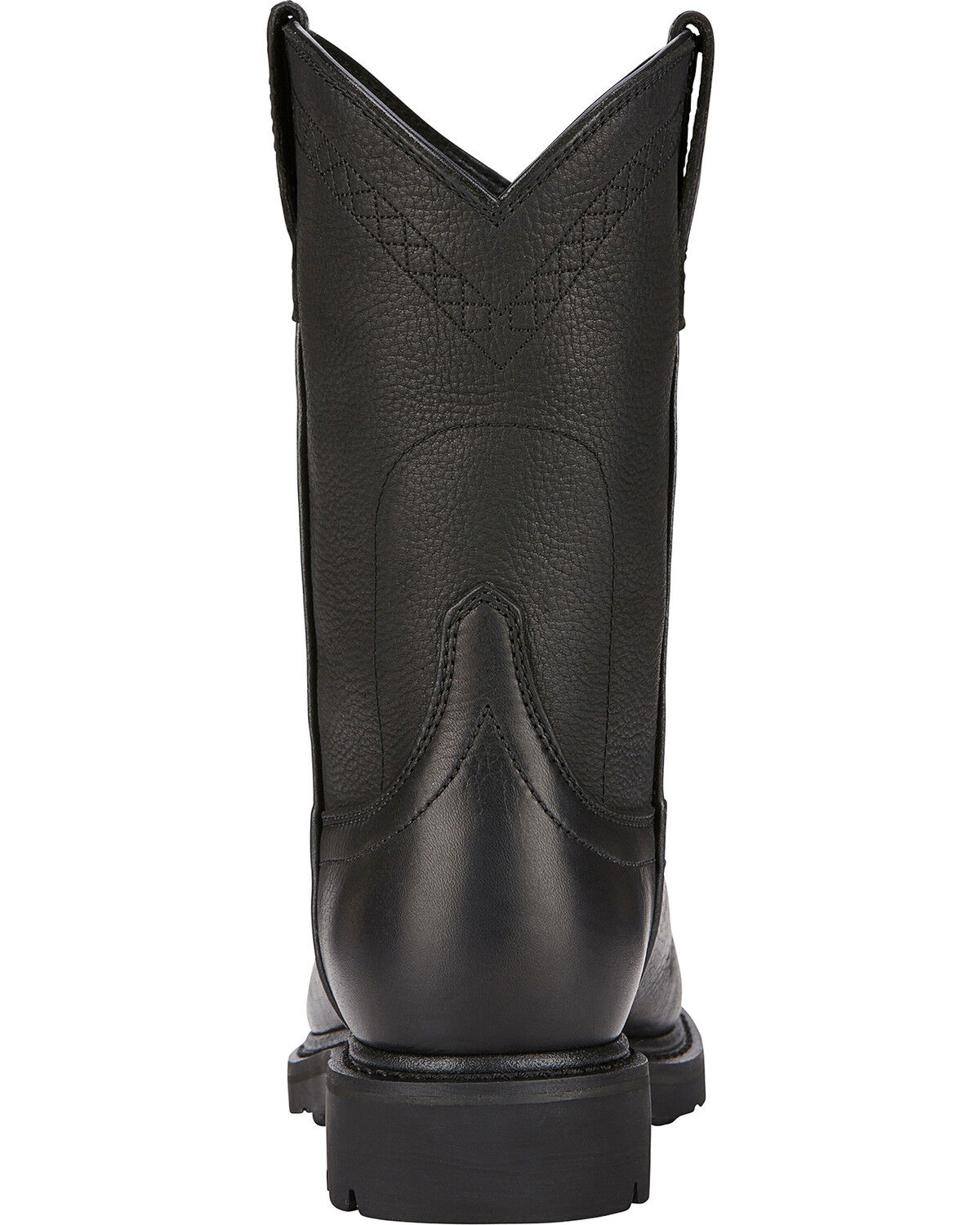 ariat black leather boots