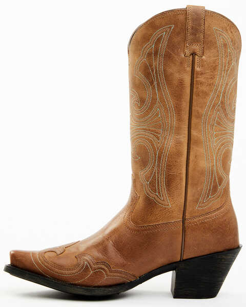 Image #5 - Ariat Women's Round Up Sandstorm Western Boots - Snip Toe, Brown, hi-res