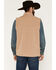 Image #4 - RANK 45&reg; Men's Ralington Softshell Vest - Tall, Khaki, hi-res