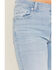 Image #4 - 7 For All Mankind Women's Light Wash Mid Rise 36" Slim Trouser Stretch Denim Jeans, Light Wash, hi-res