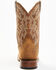 Image #5 - Justin Men's Frontier Western Boots - Broad Square Toe, Brown, hi-res