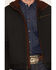 Image #3 - Cody James Men's Maverick Concealed Carry Sherpa Lined Waxed Canvas Jacket, Black, hi-res