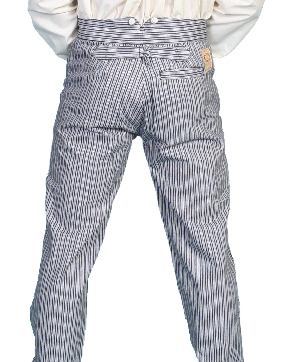 Image #1 - Scully Rail Striped Pants - Big & Tall, Black, hi-res