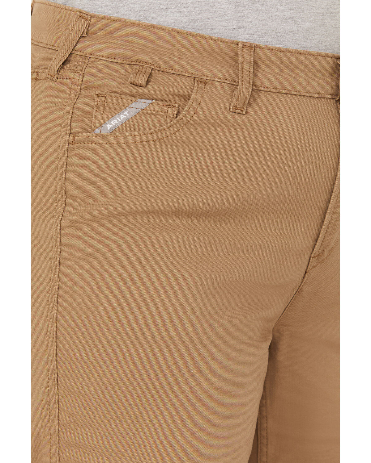 Image #2 - Ariat Women's Rebar PR Made Tough Straight Pants - Plus, Khaki, hi-res