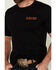 Image #4 - Ariat Men's Denim Badge Logo Short Sleeve Graphic T-Shirt, , hi-res